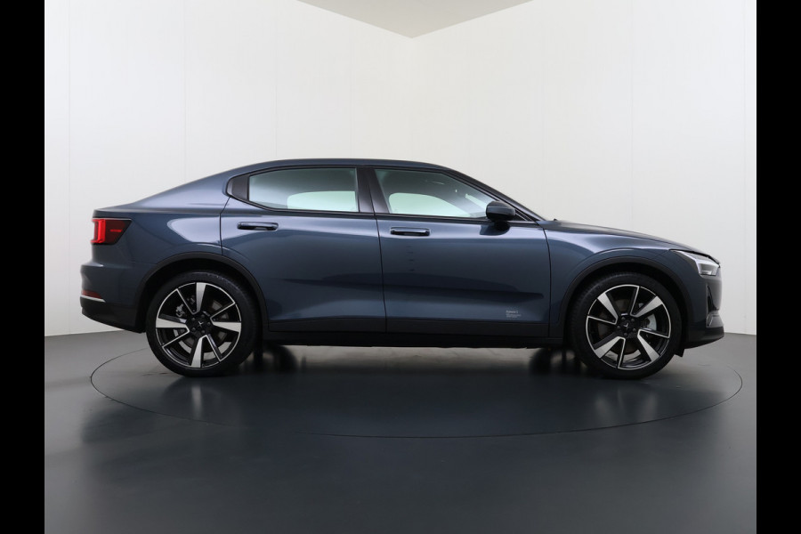 Polestar 2 408PK Dual Motor Long Range 78kWh SOH 90% Google®-Maps Navi Camera Apple Carplay Android Auto Elek.Stoelen Memory Elek.Achterkle Keyless Bluetooth Led Lmv Isofix Rijstrooksensor Origineel Nederlandse Auto Dealeronderhouden