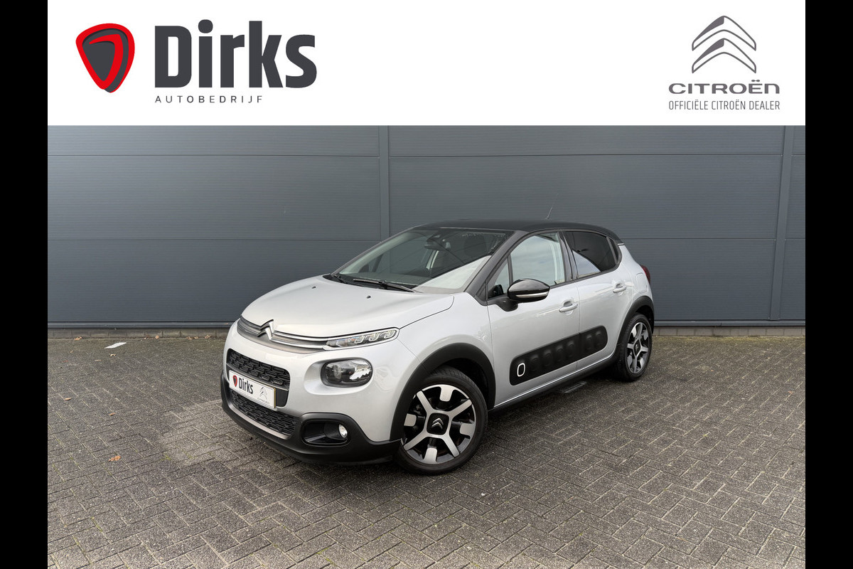 Citroën C3 110pk Shine (Camera - Navigatie - Automatische Airco - Apple Carplay - 17" - Parkeersensoren)