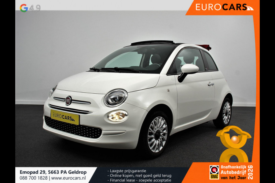 Fiat 500C 1.2 Automaat Lounge Cruise Control Navigatie Airco Parkeersensoren Achter Lichtmetalen Velgen