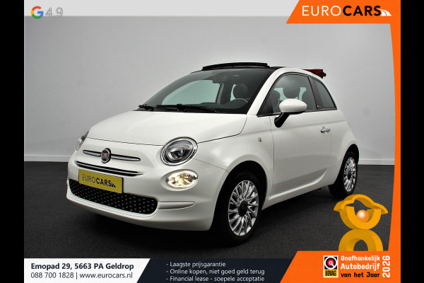 Fiat 500C 1.2 Automaat Lounge Cruise Control Navigatie Airco Parkeersensoren Achter Lichtmetalen Velgen