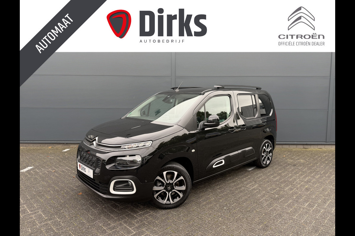 Citroën Berlingo 130pk BlueHDI Shine (Trekhaak - Panoramadak - Adaptieve Cruise Controle - Stoelverwarming - Parkeersensoren V+A - Camera - Autom