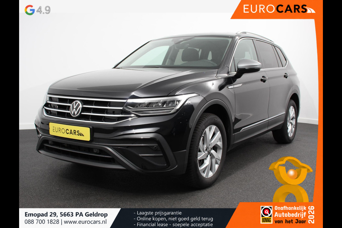 Volkswagen Tiguan Allspace 1.5 TSI 150pk DSG Life 7p. Navigatie Climate Control Trekhaak afneembaar Elektrische bedienbare achterklep Adaptieve Cruise Control Extra Getint Glas