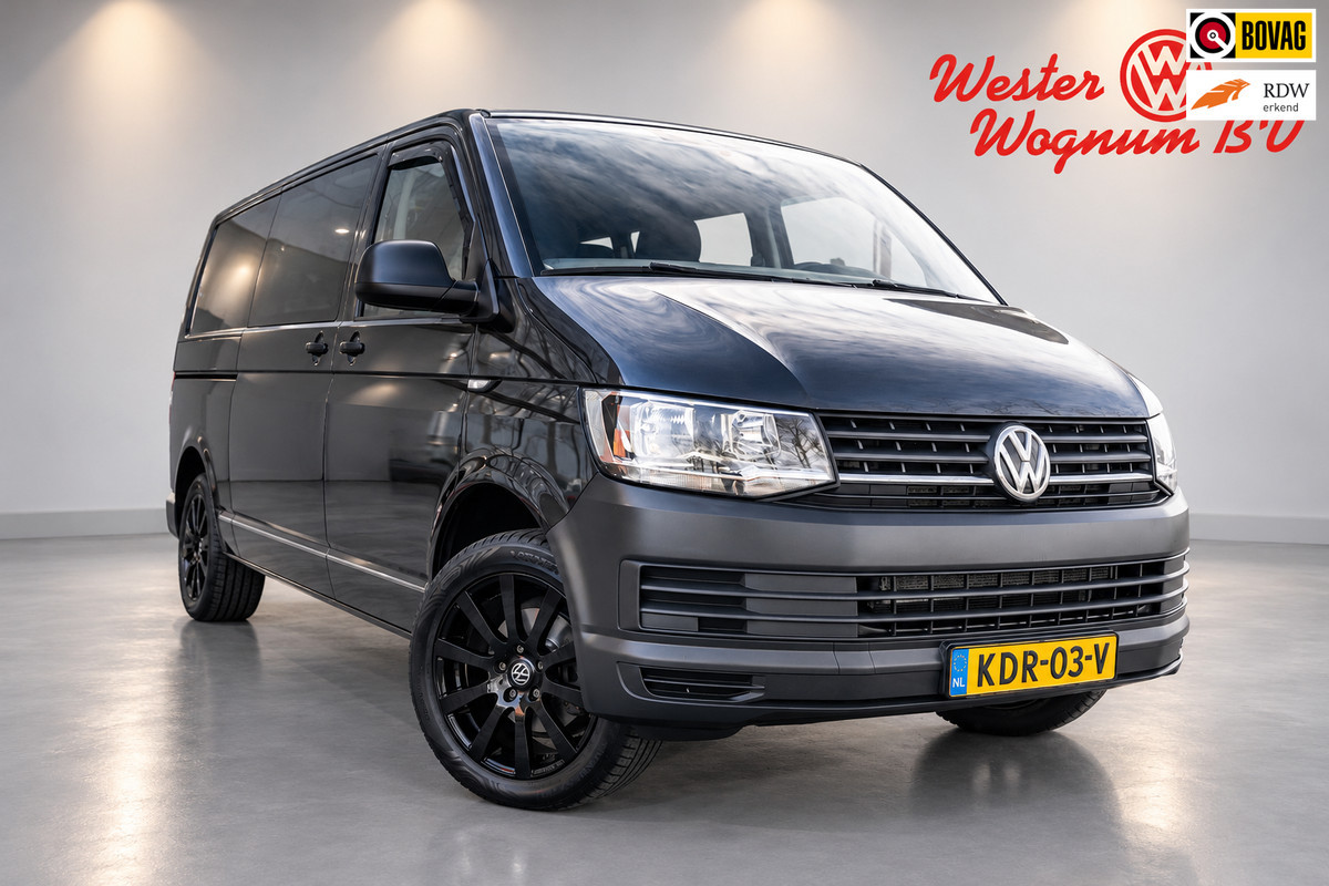 Volkswagen Transporter Kombi 2.0 TDI 150pk DSG aut. | 9 persoons | CarPlay | Cruise Control | Standkachel | Trekhaak | Navi |