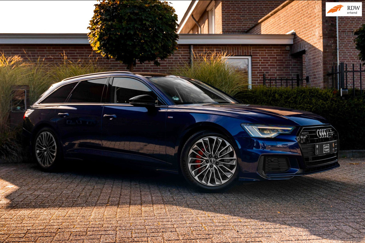 Audi A6 Avant 55 TFSI e Quattro Competition 367 PK Pano Elek. Trekhaak ACC Leder Memory 19''