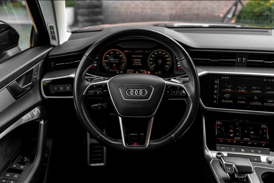 Audi A6 Avant 55 TFSI e Quattro Competition 367 PK Pano Elek. Trekhaak ACC Leder Memory 19''
