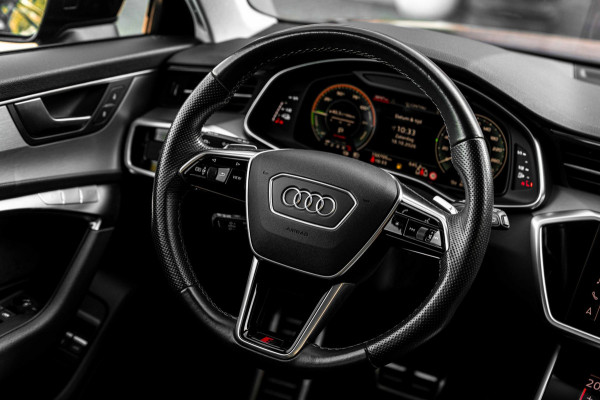 Audi A6 Avant 55 TFSI e Quattro Competition 367 PK Pano Elek. Trekhaak ACC Leder Memory 19''