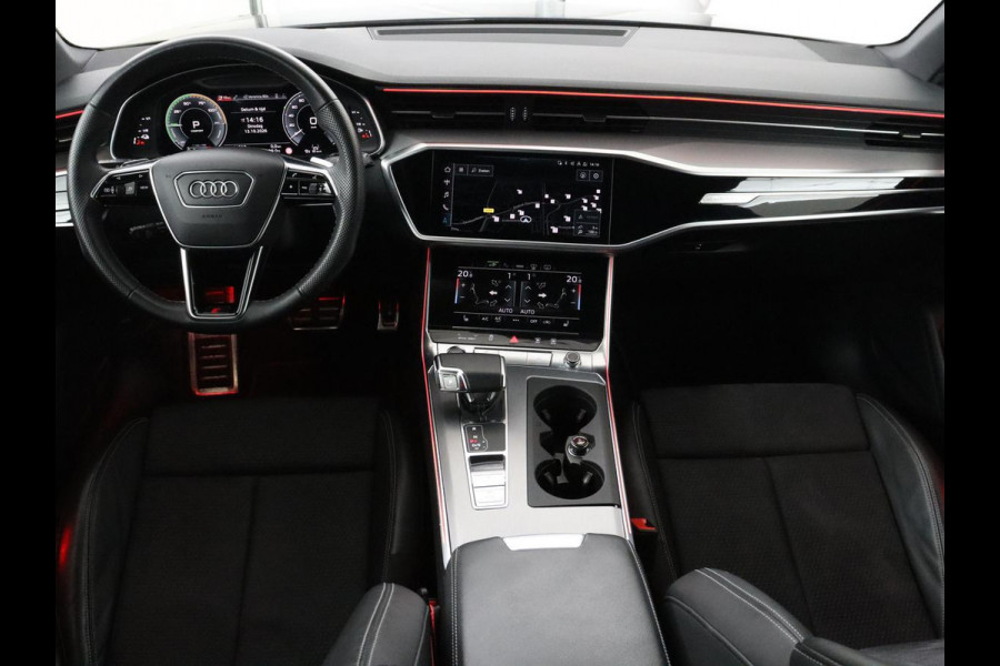 Audi A6 Avant 50 TFSI e quattro 3x S-line | SOH 94,5% | Panoramadak | Half leder | Trekhaak | Stoelverwarming | B&O Sound | Head-up | Camera | Park assist | Carplay