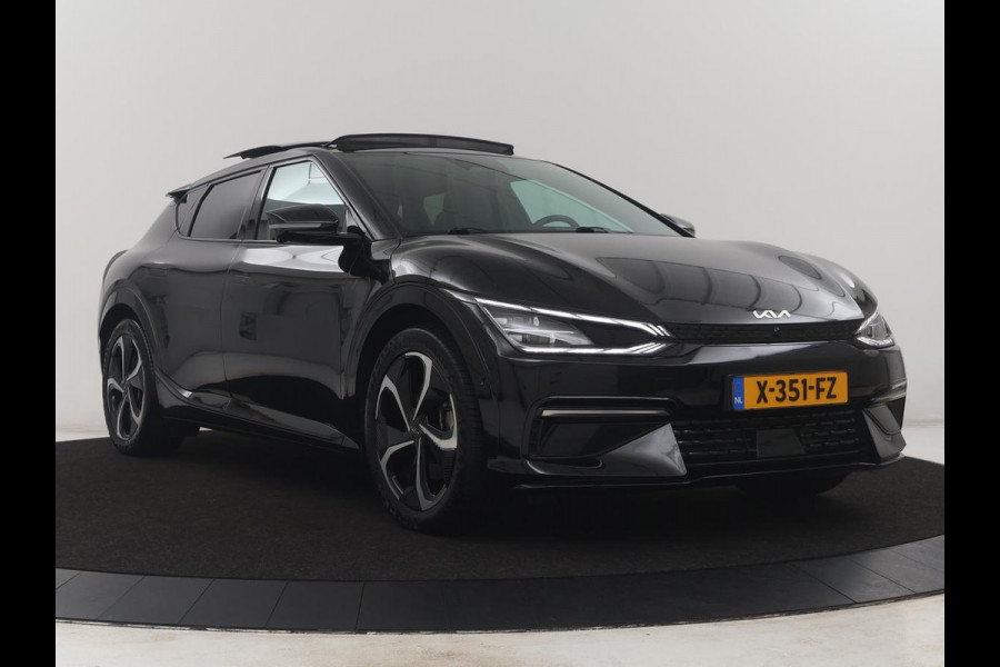 Kia Ev6 GT-Line AWD 77.4 kWh SOH 95,6% | Head-up display | 360 Camera | Adaptive cruise | Carplay | Meridian Surround | Stoel ventilatie | Memory | Massage stoelen |