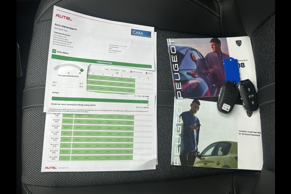 Peugeot e-408 Allure 58 kWh SOH 99% | NIEUWE AUTO | ACHTERUITRIJCAMERA | KEYLESS | STOEL + STUURVERWARMING | ADAP. CRUISE | APPLE CARPLAY | RIJKLAAR INCL. 12 MND BOVAG GARANTIE |