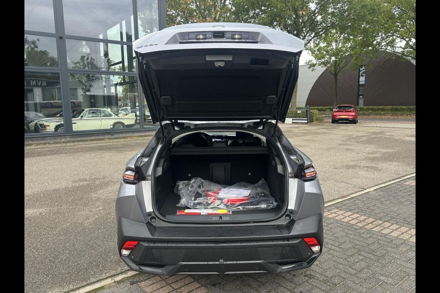 Peugeot e-408 Allure 58 kWh SOH 99% | NIEUWE AUTO | ACHTERUITRIJCAMERA | KEYLESS | STOEL + STUURVERWARMING | ADAP. CRUISE | APPLE CARPLAY | RIJKLAAR INCL. 12 MND BOVAG GARANTIE |