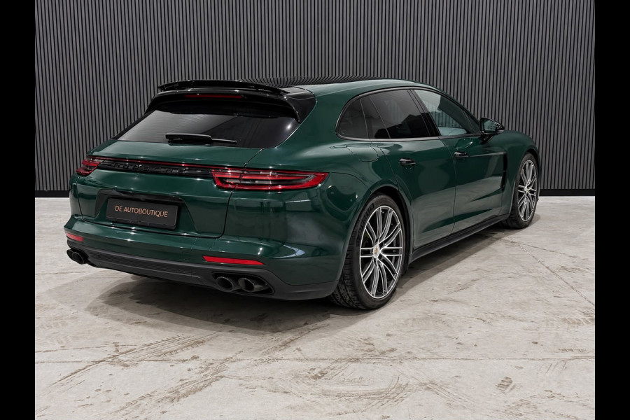 Porsche Panamera Sport Turismo 2.9 4 E-Hybrid / Goodwood Green / Inno Drive / Head up / Softclose / SOH 96.4