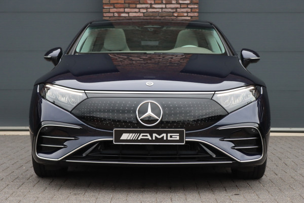 Mercedes-Benz EQS 450+ AMG Line 108 kWh | Luchtvering | Hyperscreen | Achterasbesturing | Distronic | Panoramadak | Elek. Achterstoelen | Camera | Keyless Go |