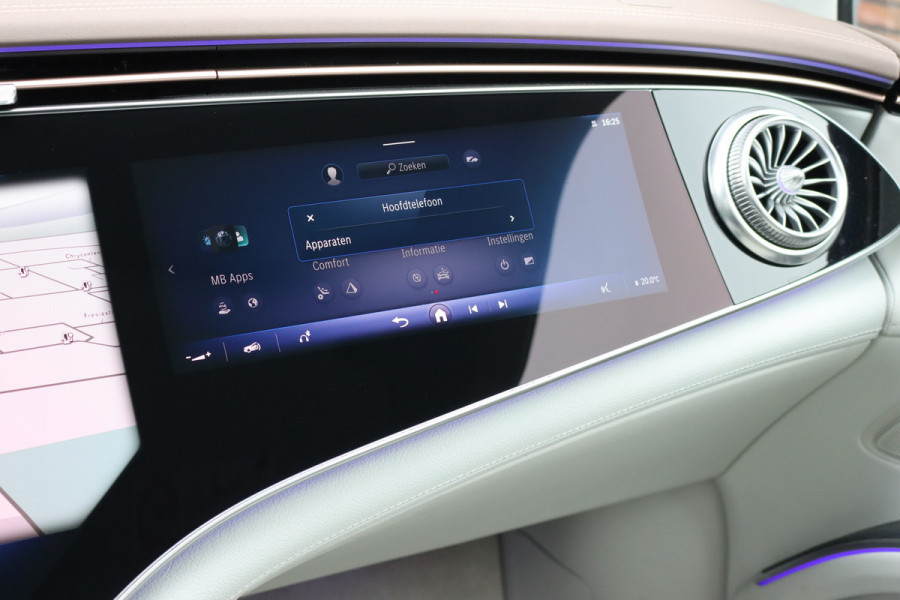 Mercedes-Benz EQS 450+ AMG Line 108 kWh | Luchtvering | Hyperscreen | Achterasbesturing | Distronic | Panoramadak | Elek. Achterstoelen | Camera | Keyless Go |