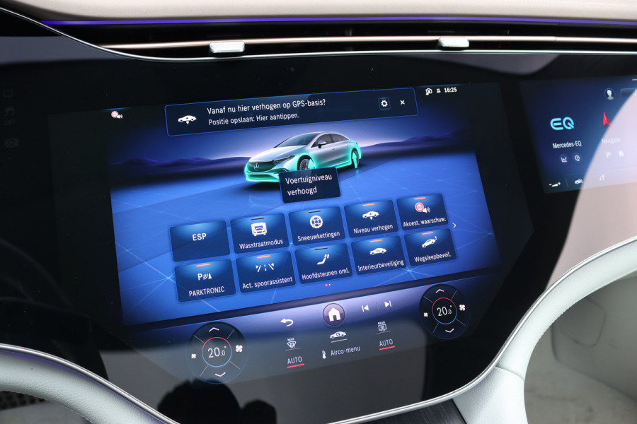 Mercedes-Benz EQS 450+ AMG Line 108 kWh | Luchtvering | Hyperscreen | Achterasbesturing | Distronic | Panoramadak | Elek. Achterstoelen | Camera | Keyless Go |