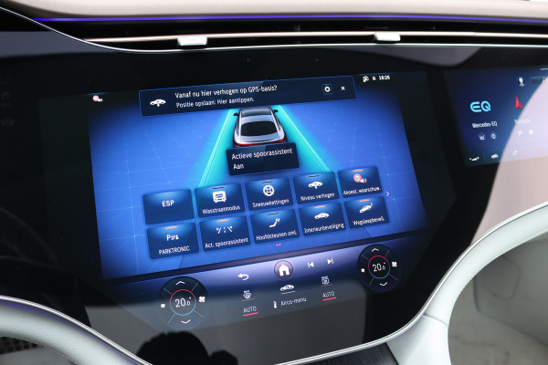 Mercedes-Benz EQS 450+ AMG Line 108 kWh | Luchtvering | Hyperscreen | Achterasbesturing | Distronic | Panoramadak | Elek. Achterstoelen | Camera | Keyless Go |