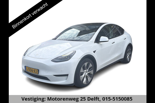 Tesla Model Y LONG RANGE AWD 75 KWH ACCU 91% GARANTIE TOT 2031!* TREKHAAK “TREKGEWICHT 1600KG” .  WLTP 507KM .