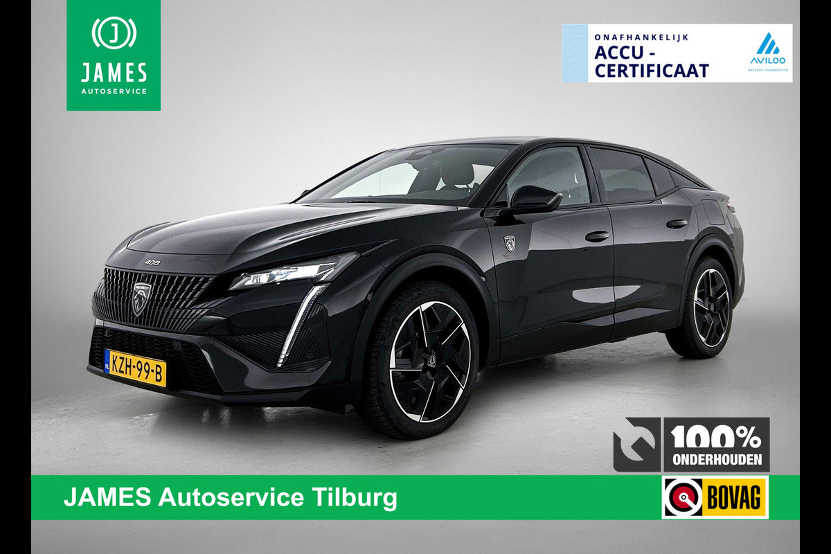 Peugeot 408 1.6 HYbrid 225 GT 3D-VIRTUAL | 360-CAMERA | AD-CRUISE | EL-ACHTERKLEP