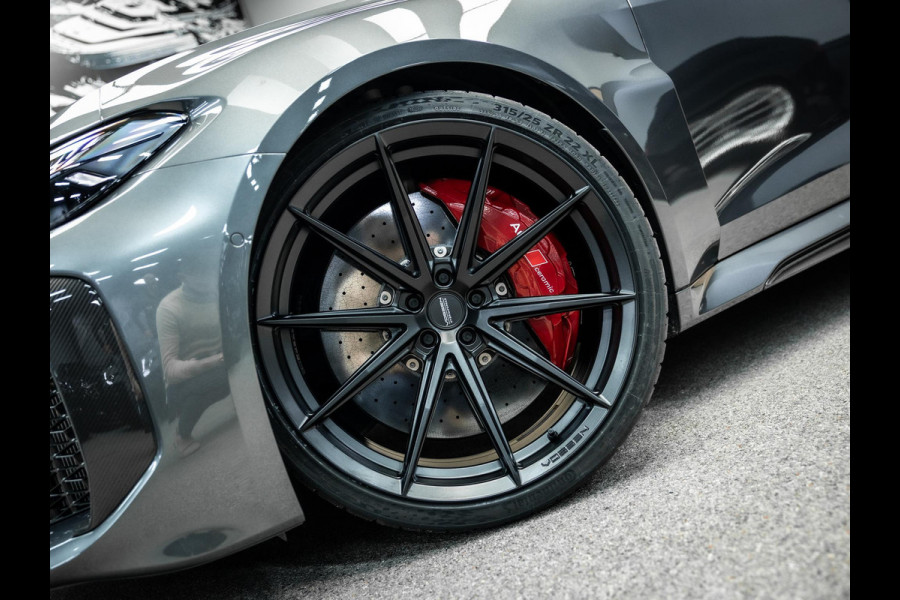 Audi A5 Avant RS 5 e-hybrid quattro Vol uitgevoerde RS5 Daytona grey met Vossen 22 inch!!!!