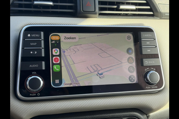 Nissan Micra 1.0 IG-T N-Connecta ✓1e Eigenaar✓Dealer Onderhouden✓Camera✓Carplay✓Navi✓Airco✓Cruise✓Pdc✓101pk✓Weinig Km✓Lm velgen✓N.A.P✓Apk tot 02-2028