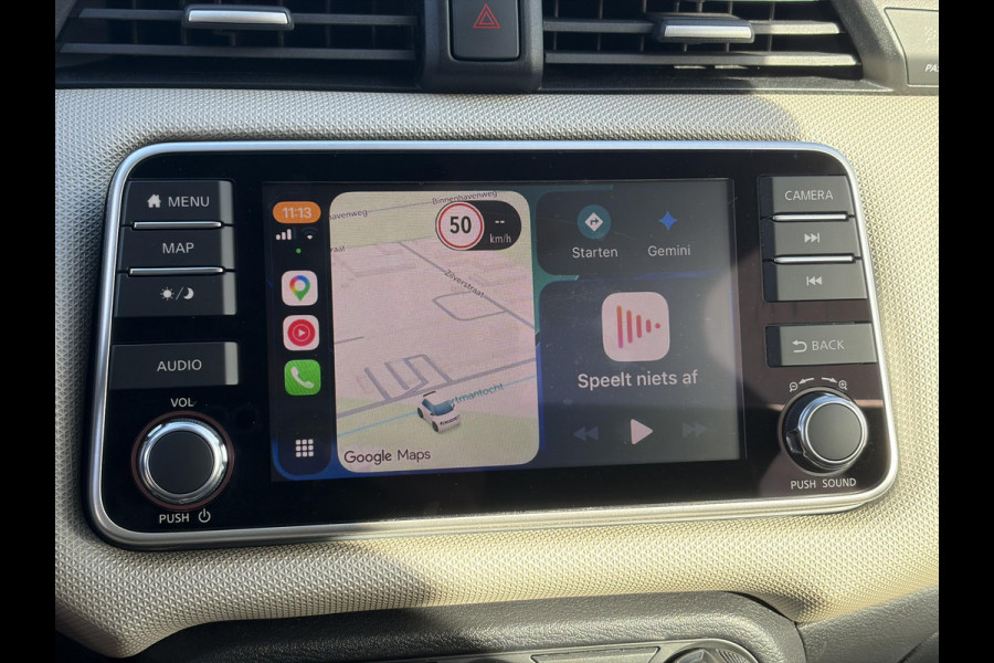 Nissan Micra 1.0 IG-T N-Connecta ✓1e Eigenaar✓Dealer Onderhouden✓Camera✓Carplay✓Navi✓Airco✓Cruise✓Pdc✓101pk✓Weinig Km✓Lm velgen✓N.A.P✓Apk tot 02-2028