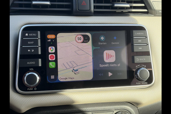 Nissan Micra 1.0 IG-T N-Connecta ✓1e Eigenaar✓Dealer Onderhouden✓Camera✓Carplay✓Navi✓Airco✓Cruise✓Pdc✓101pk✓Weinig Km✓Lm velgen✓N.A.P✓Apk tot 02-2028