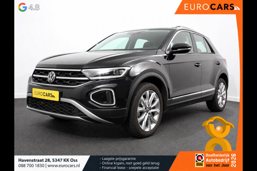 Volkswagen T-Roc 1.5 TSI DSG Style Navigatie Wireless App connect Adaptive Cruise Control Park Assist Camera Parkeersensoren IQ Drive pakket Stoel- en stuurwielverwarming Virtual cockpit Elektrische achterklep Full LED koplampen