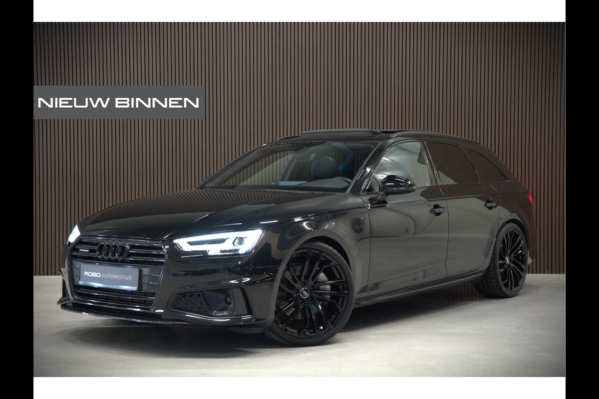 Audi A4 Avant 45 TFSI quattro Sport S line black edition S-Line | Panoramadak | Bang & Olufsen | Standkachel | Head-Up Display | Apple Carplay | Keyless | Trekhaak | LED | Cruise Control | Navigatie | Camera