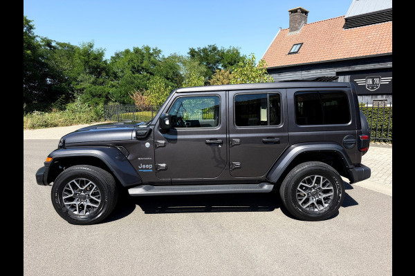 Jeep Wrangler UNLIMITED Jeep Wrangler 380 Sahara 2.0 PHEV Softtop AWD 4x4 Leer Navi Led-Xenon