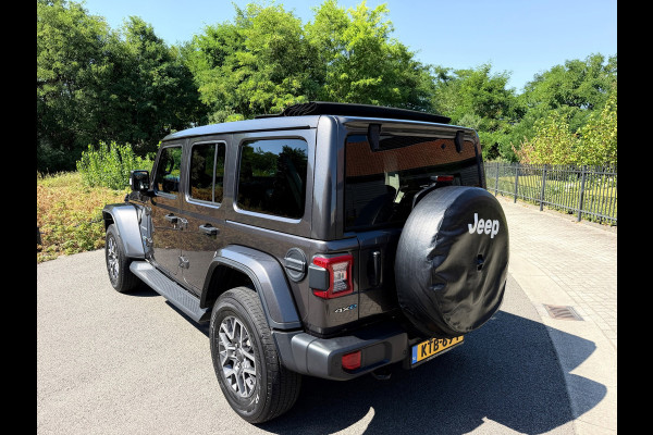 Jeep Wrangler UNLIMITED Jeep Wrangler 380 Sahara 2.0 PHEV Softtop AWD 4x4 Leer Navi Led-Xenon