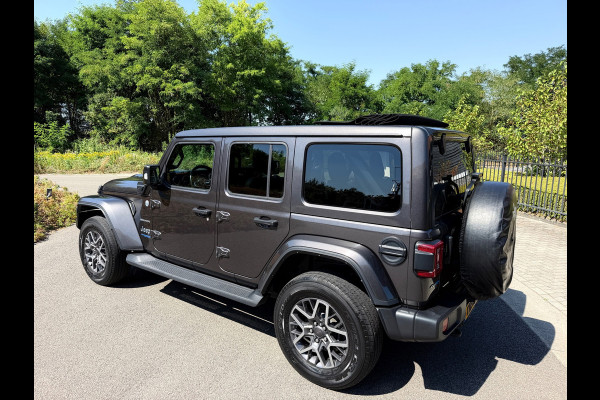 Jeep Wrangler UNLIMITED Jeep Wrangler 380 Sahara 2.0 PHEV Softtop AWD 4x4 Leer Navi Led-Xenon