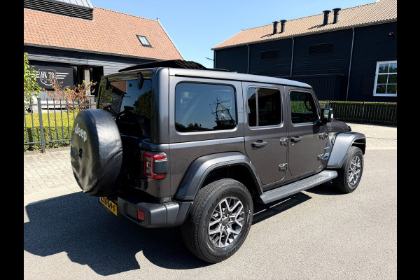 Jeep Wrangler UNLIMITED Jeep Wrangler 380 Sahara 2.0 PHEV Softtop AWD 4x4 Leer Navi Led-Xenon
