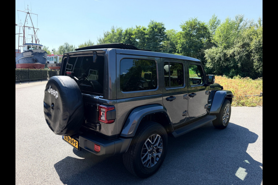 Jeep Wrangler UNLIMITED Jeep Wrangler 380 Sahara 2.0 PHEV Softtop AWD 4x4 Leer Navi Led-Xenon