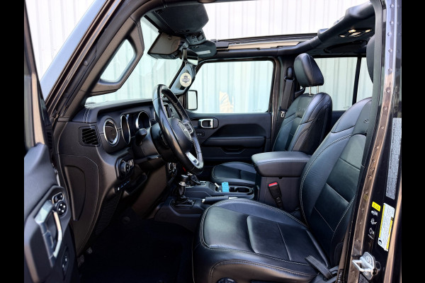 Jeep Wrangler UNLIMITED Jeep Wrangler 380 Sahara 2.0 PHEV Softtop AWD 4x4 Leer Navi Led-Xenon