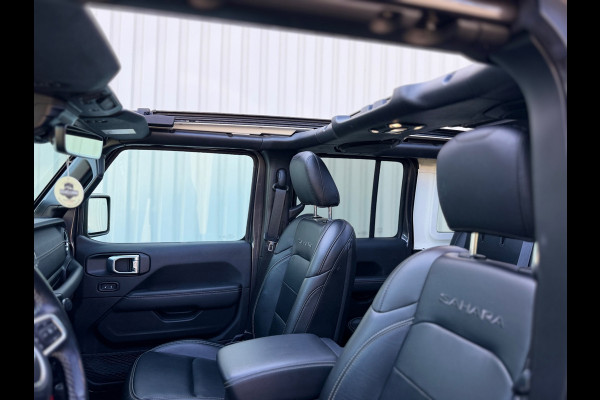 Jeep Wrangler UNLIMITED Jeep Wrangler 380 Sahara 2.0 PHEV Softtop AWD 4x4 Leer Navi Led-Xenon