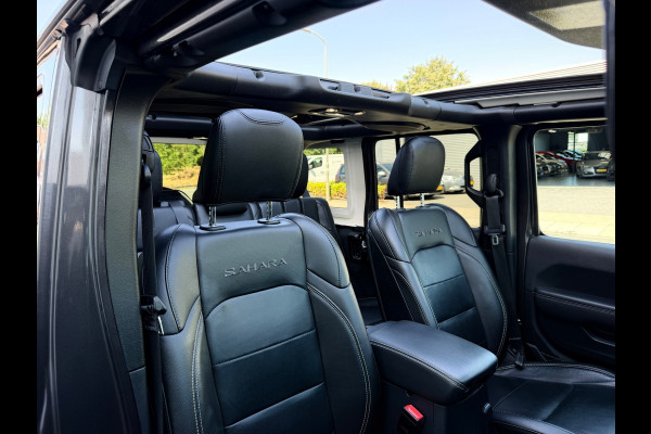Jeep Wrangler UNLIMITED Jeep Wrangler 380 Sahara 2.0 PHEV Softtop AWD 4x4 Leer Navi Led-Xenon