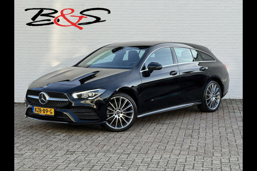 Mercedes-Benz CLA-Klasse Shooting Brake 250 e AMG-Line Advantage Carplay SOH 97% Camera Cruise Leder/Alcant Stoelverw. Sfeerverl.