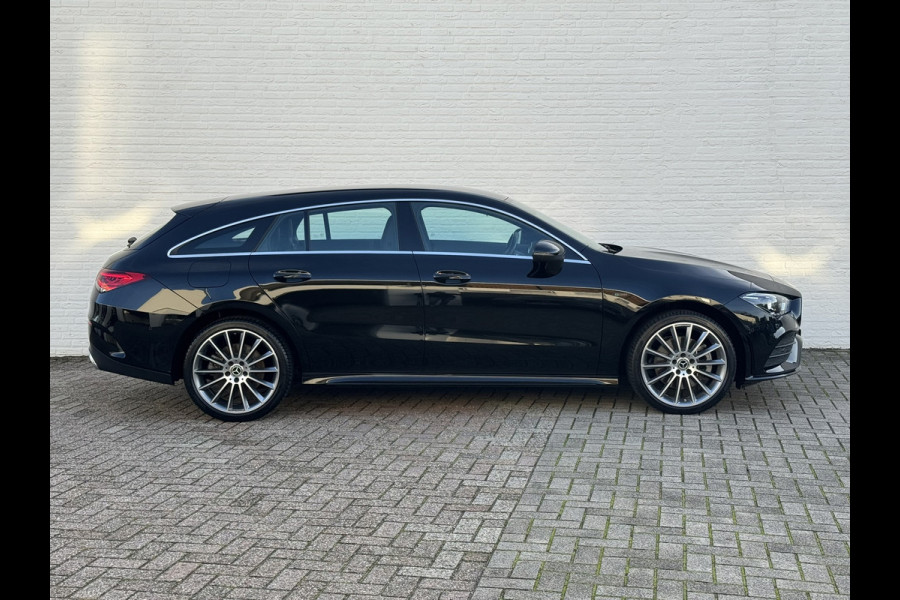 Mercedes-Benz CLA-Klasse Shooting Brake 250 e AMG-Line Advantage Carplay SOH 97% Camera Cruise Leder/Alcant Stoelverw. Sfeerverl.