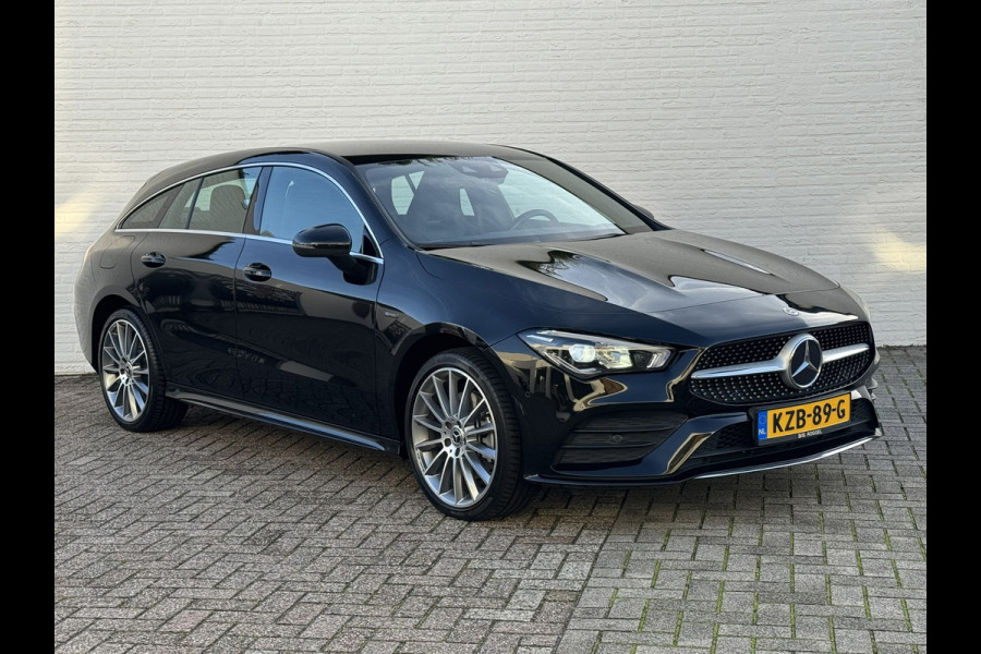 Mercedes-Benz CLA-Klasse Shooting Brake 250 e AMG-Line Advantage Carplay SOH 97% Camera Cruise Leder/Alcant Stoelverw. Sfeerverl.