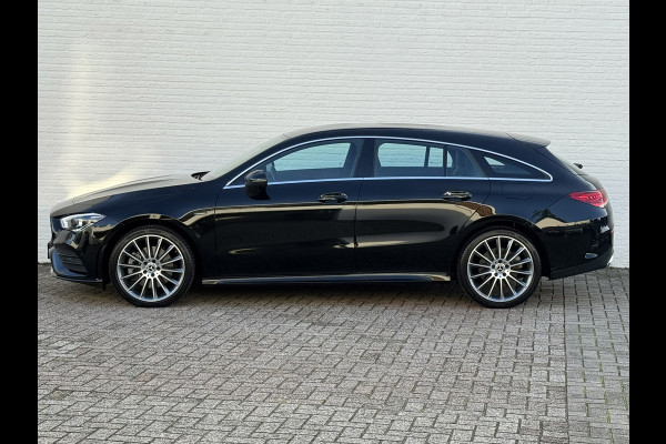 Mercedes-Benz CLA-Klasse Shooting Brake 250 e AMG-Line Advantage Carplay SOH 97% Camera Cruise Leder/Alcant Stoelverw. Sfeerverl.