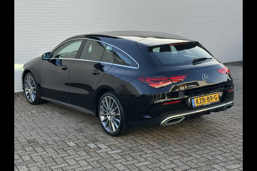 Mercedes-Benz CLA-Klasse Shooting Brake 250 e AMG-Line Advantage Carplay SOH 97% Camera Cruise Leder/Alcant Stoelverw. Sfeerverl.
