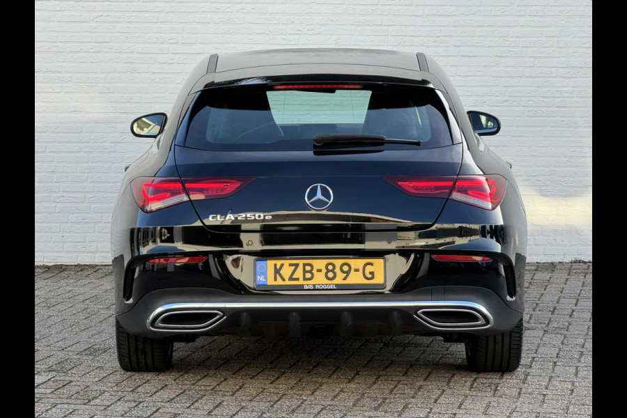 Mercedes-Benz CLA-Klasse Shooting Brake 250 e AMG-Line Advantage Carplay SOH 97% Camera Cruise Leder/Alcant Stoelverw. Sfeerverl.