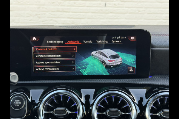 Mercedes-Benz CLA-Klasse Shooting Brake 250 e AMG-Line Advantage Carplay SOH 97% Camera Cruise Leder/Alcant Stoelverw. Sfeerverl.