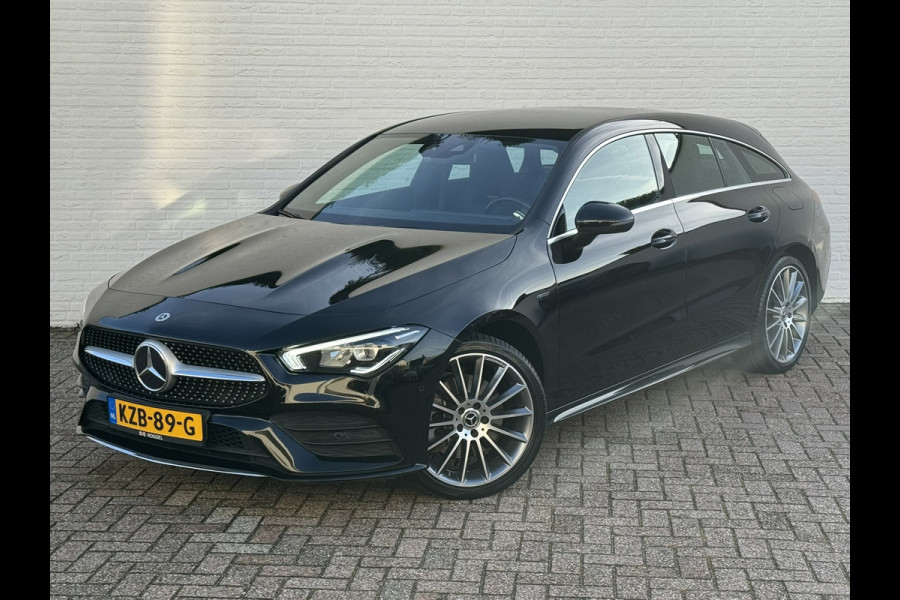 Mercedes-Benz CLA-Klasse Shooting Brake 250 e AMG-Line Advantage Carplay SOH 97% Camera Cruise Leder/Alcant Stoelverw. Sfeerverl.