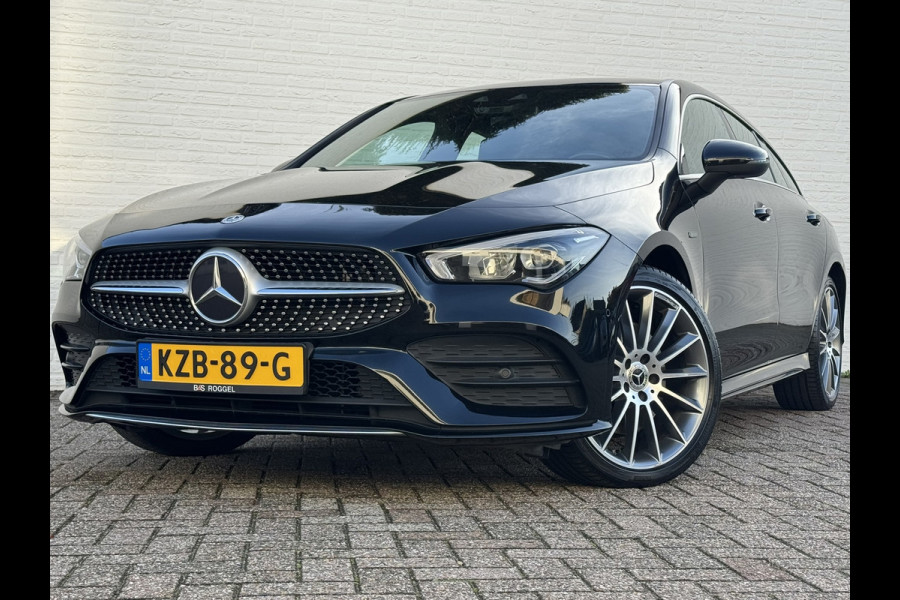 Mercedes-Benz CLA-Klasse Shooting Brake 250 e AMG-Line Advantage Carplay SOH 97% Camera Cruise Leder/Alcant Stoelverw. Sfeerverl.
