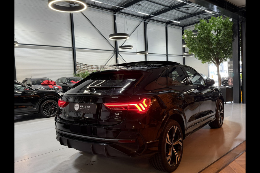 Audi Q3 Sportback 45 TFSI e S Edition S-Line 245pk Garantie|Pano|Matrix|ACC|Lane|Camera|Leder|20"|Rijklaar