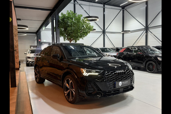 Audi Q3 Sportback 45 TFSI e S Edition S-Line 245pk Garantie|Pano|Matrix|ACC|Lane|Camera|Leder|20"|Rijklaar