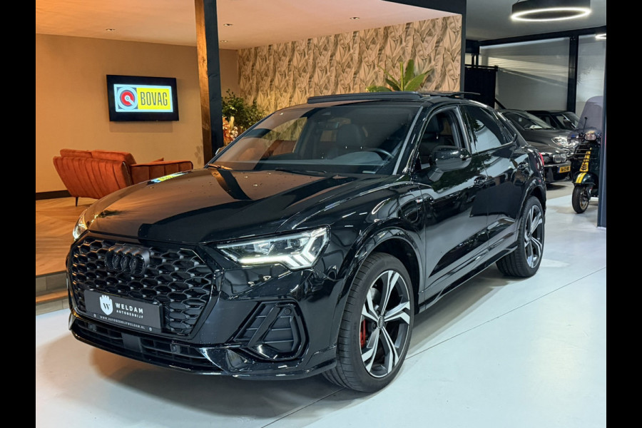 Audi Q3 Sportback 45 TFSI e S Edition S-Line 245pk Garantie|Pano|Matrix|ACC|Lane|Camera|Leder|20"|Rijklaar