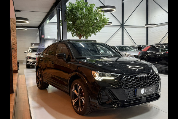 Audi Q3 Sportback 45 TFSI e S Edition S-Line 245pk Garantie|Pano|Matrix|ACC|Lane|Camera|Leder|20"|Rijklaar