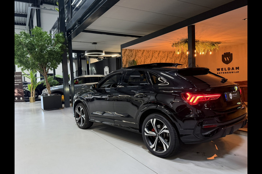 Audi Q3 Sportback 45 TFSI e S Edition S-Line 245pk Garantie|Pano|Matrix|ACC|Lane|Camera|Leder|20"|Rijklaar