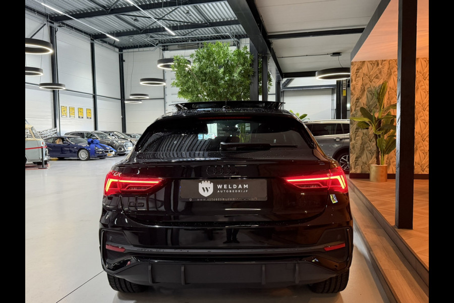 Audi Q3 Sportback 45 TFSI e S Edition S-Line 245pk Garantie|Pano|Matrix|ACC|Lane|Camera|Leder|20"|Rijklaar